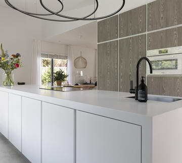 design keuken in t mooie Limburgse landschap